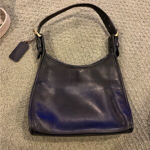 Coach black shoulder bag
